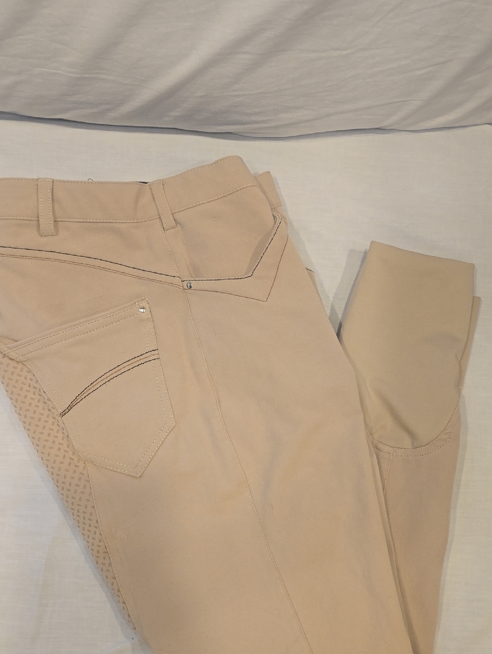 Beige Women's Riding Pants